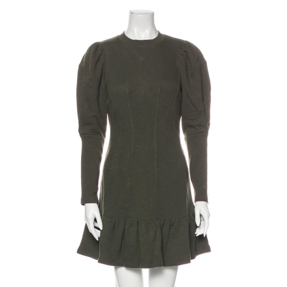 Ulla Johnson Juno Dress in Army Color